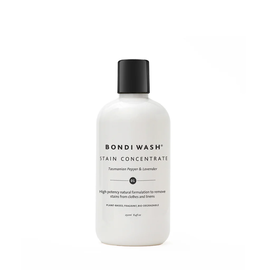 StainConcentrateforweb_9c641c01-ae71-4693-b295-4e653527c97b Soluție concentrată pentru îndepărtarea petelor - Tasmanian Pepper & Lavender - 250 ml - Bondi Wash - imagine 1