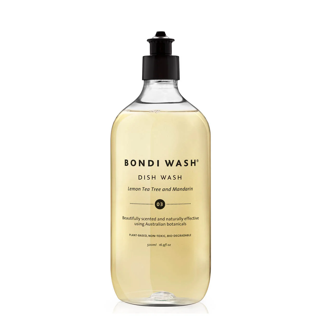 c1484535-d080-46b8-970f-c5361f1926d9 Detergent de vase - lemon tea tree & mandarin 500 ml - Bondi Wash - imagine 1