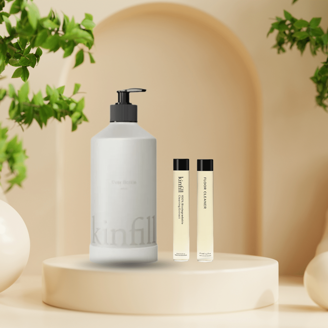 detergent_pardoseala_refill Empty bottle + Pachet 2 Refill-uri Pardoseala - imagine 1